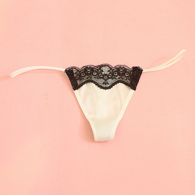 Sherrie Sexy Lace Silk Satin Underwear – Lafontaine Boutique
