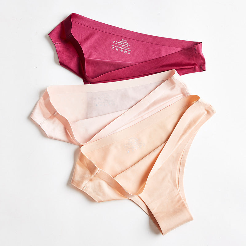 G9 Women Seamless Ice Silk Underwear 1pcs Cool Refreshing Girl Viral Panties